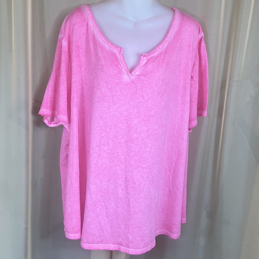 4/$30 Terra & Sky Plus Top Woman Blouse Size 3X